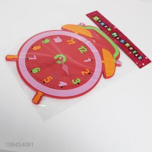 OEM factory DIY EVA clock for children