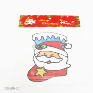 Hot Sale Colorful Christmas Decoration PVC Window Sticker