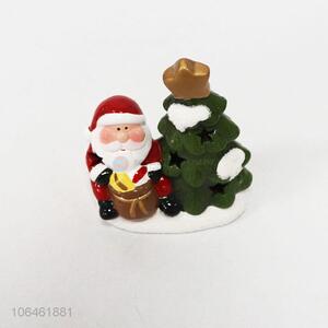 Wholesale ceramic christmas santa christmas tree ornaments decoration for home