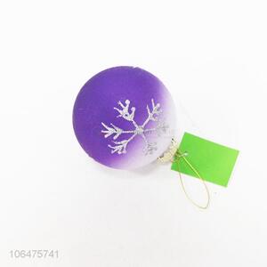 Delicate Xmas ornaments painted glass Christmas balls