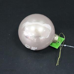 Factory directly sell Xmas ornaments painted glass Christmas balls