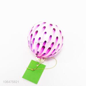 Newly design festival decoration painted glass Christmas balls