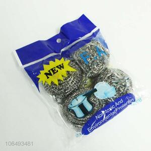 Good Quality 4PCS <em>Clean</em> <em>Ball</em> Steel Wire <em>Ball</em>