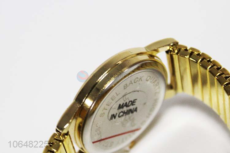 High end men gold luminous 35mm wristwatch men accessories