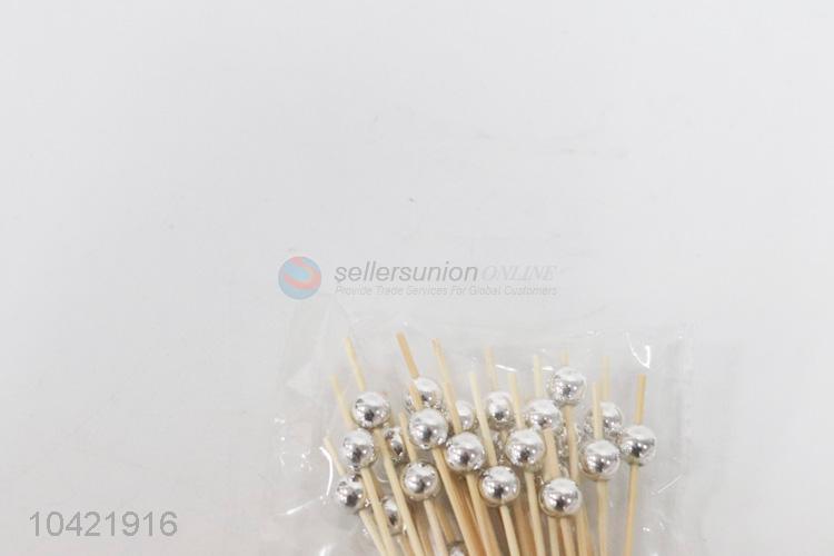 Fruit fork, 25pcs/ bag, 12cm, mixed money, card price 0.02