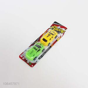 Hot products 2pcs plastic racing car toy vehicles