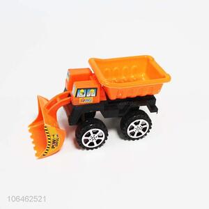 Factory sell lovely plastic engineering vehicle cartoon toy car