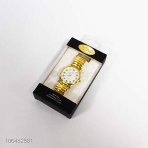 Classic men gold 35mm metal wrist watch men accessories