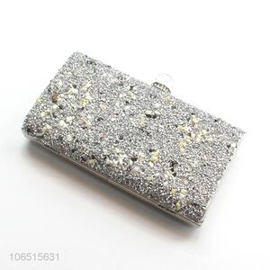 High sales creative rhinestone clutch bag chain shoulder messenger bag