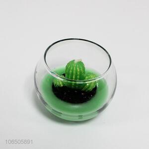 New Arrival Cactus Shape Decorative Art Candle