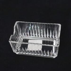 Wholesale rectangular transparent plastic tea bag holder coffee sugar bag holder