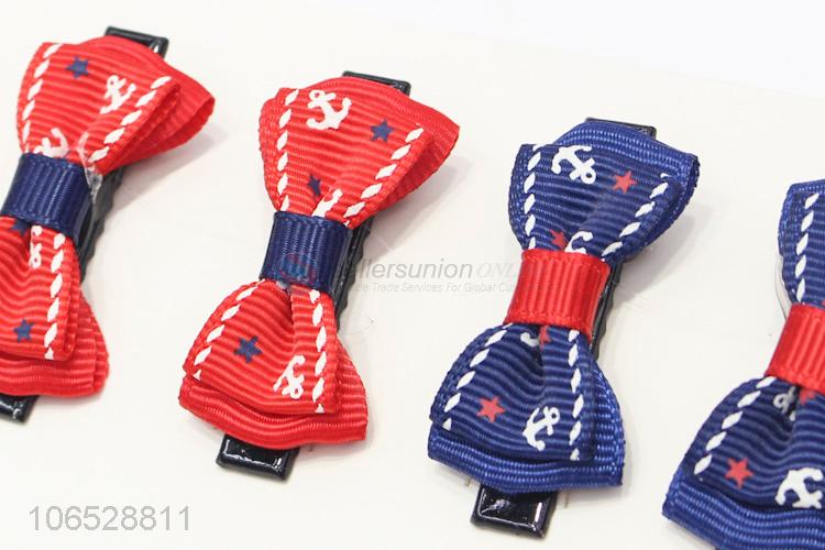 Best Price Children Hair Clip Bowkot Accessories Hairpins Set