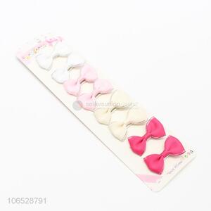 Wholesale Cute Bow Decoration Hair Clips Girls Headwear Hairpin Set