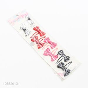 New Design Fashion Kids Hair Accessories Baby Girls Bow Hair Clip Set