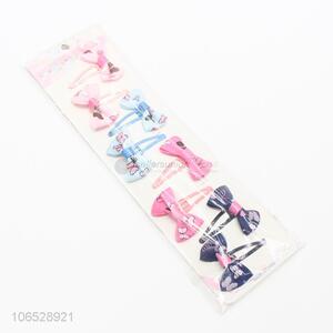 Wholesale Fashion Popular Girl Bow Hairpin Set Hair Accessories