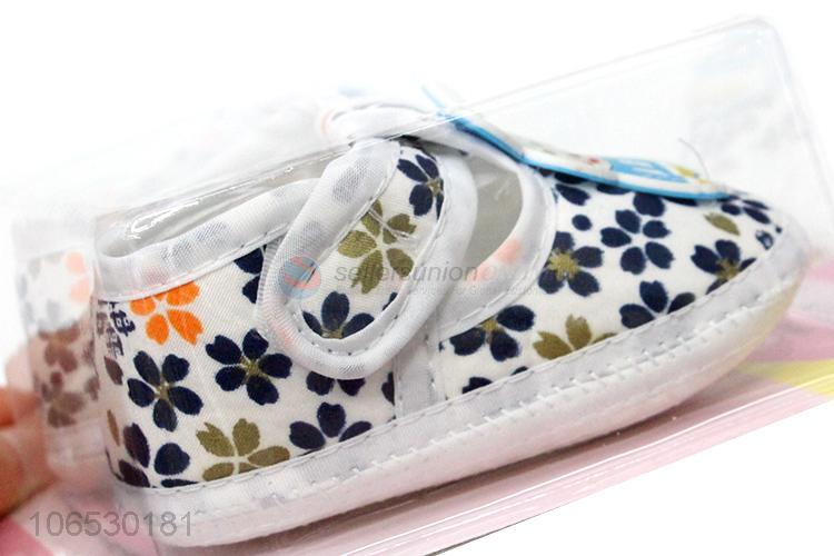 Wholesale Soft Sole Fancy Cartoon Infant Newborn Baby Shoes