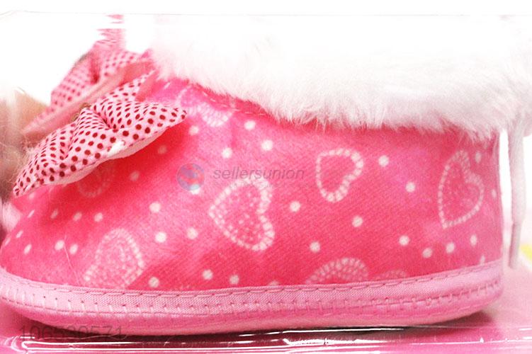 Wholesale Cartoon Plush Shoes Comfortable Cute Baby Shoes