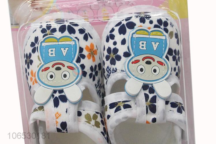 Wholesale Soft Sole Fancy Cartoon Infant Newborn Baby Shoes