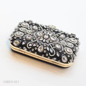 New Fashion Ladies Evening Party Rhinestone Embellished Handmade Evening Clutches