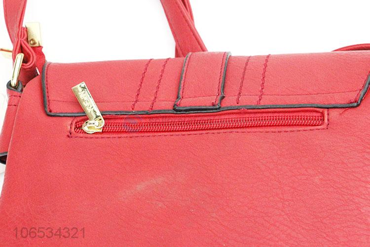 New Fashion Pu Leather Women Bags Vintage Inclined Shoulder Bag