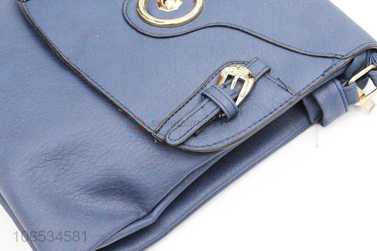 Fashion Pu Leather Women Flap Crossbody Bag Vintage Inclined Shoulder Bag