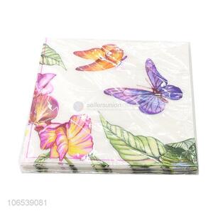 Hot sales 16.5*16.5cm exquisite hotel paper napkins