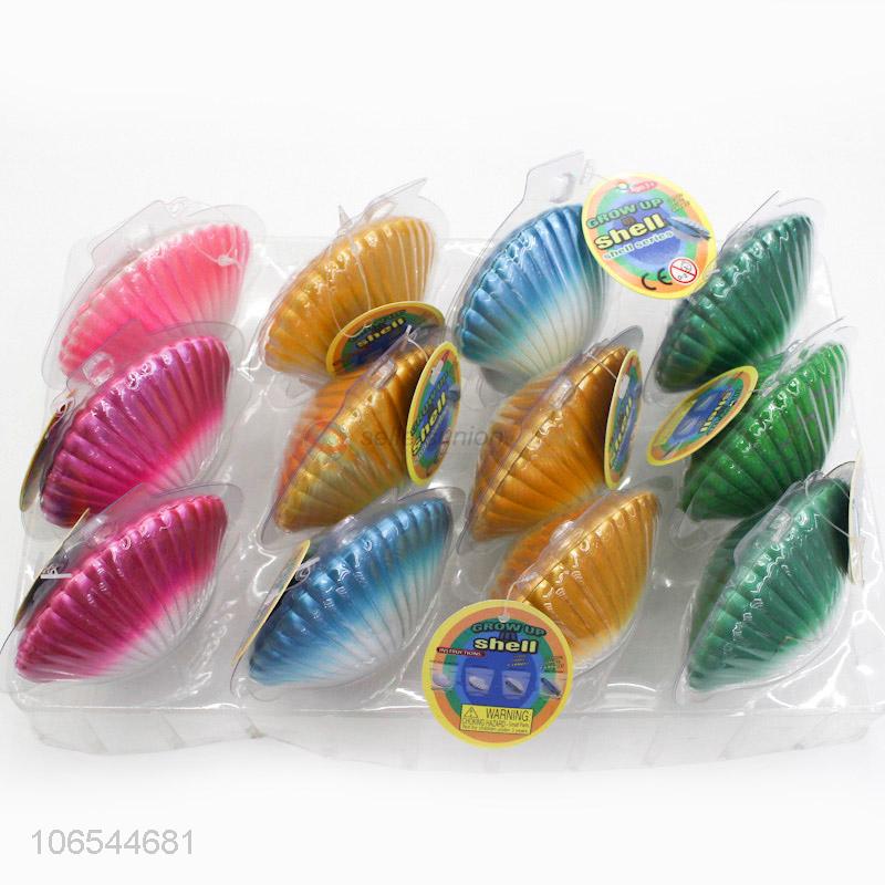 Custom Magic Grow Up Shell Toy For Children