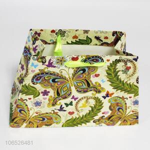 Fashion Printing Butterfly Pattern Paper Gift Bag