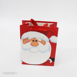 Fashion Santa Claus Pattern Portable Gift Bag