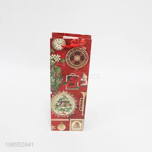 Fashion Printing Festival Decorative Red Wine Bag