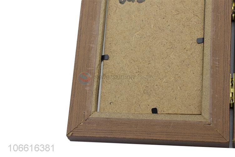 Creative Design Foldable Two-Sided Photo Frame