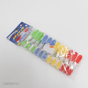 Newarrival 12 Pieces Plastic Soft Grip Pegs