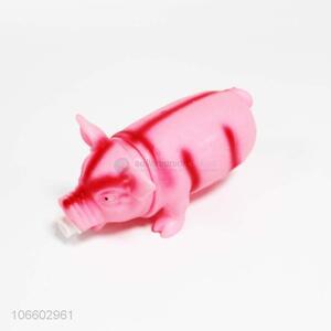 Wholesale professional pet toys pig shaped vinyl toys