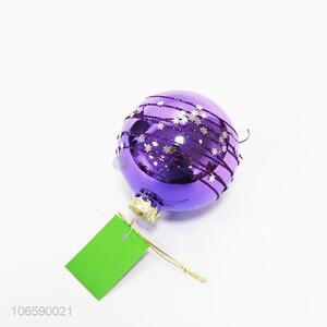 Latest design Xmas decoration delicate glass ball bauble