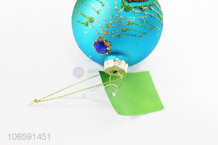 ODM factory Christmas decoration supplies glass ball