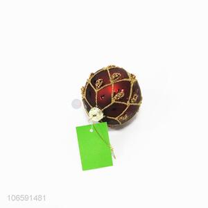 Professional supply Xmas decoration delicate glass ball bauble