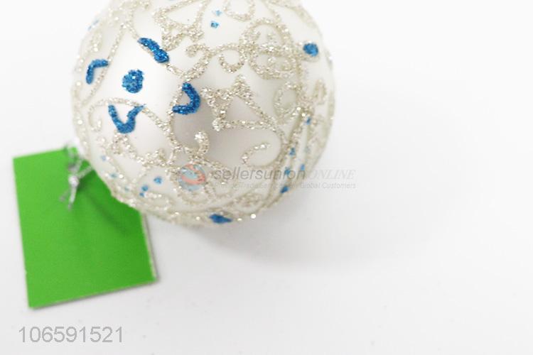 Low price Christmas tree hanging bauble glass ball