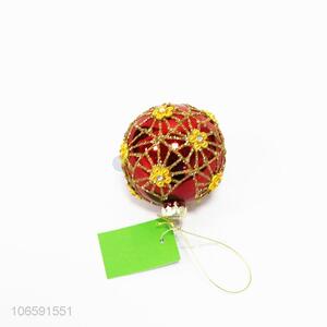 Best quality festival decoration Xmas hanging glass balls