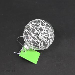 OEM factory Christmas tree hanging bauble glass ball