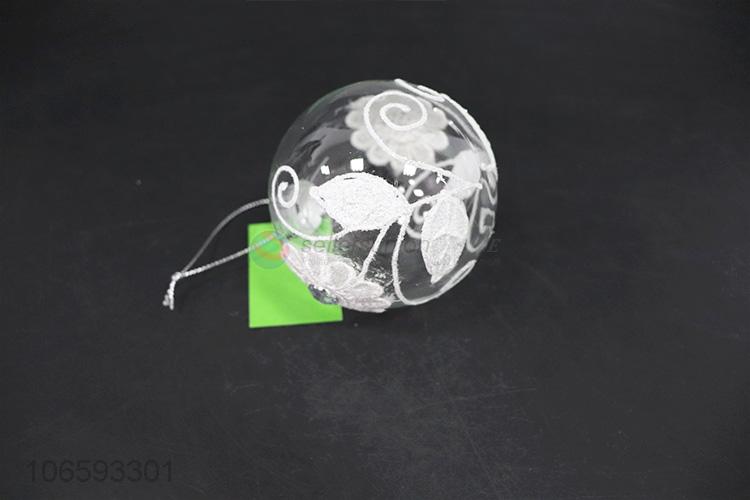 Latest style Christmas tree hanging bauble glass ball
