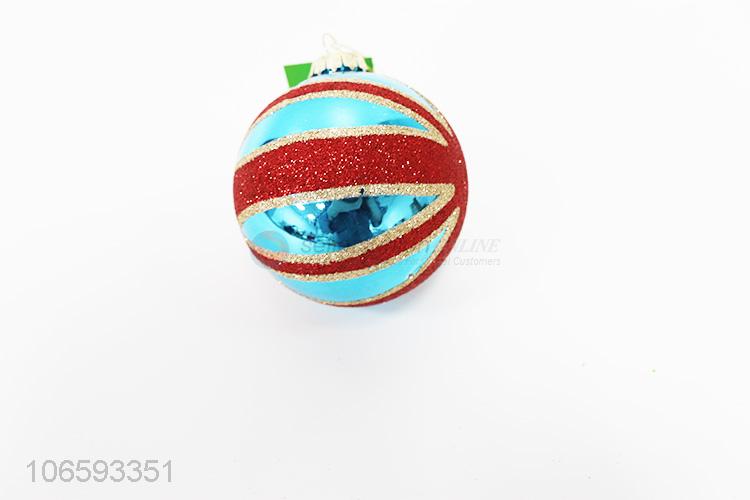Dependable factory decorative Christmas glass ball pendant