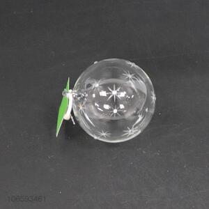 Top grade Xmas decoration delicate glass ball bauble