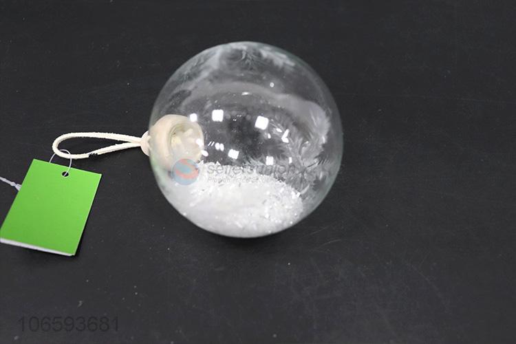 Top manufacturer Christmas tree ornaments glass ball