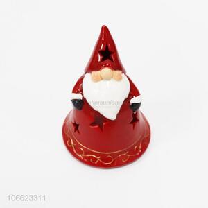 Competitive price holiday gift Christmas ceramic Santa Claus figurine ornaments