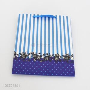 Yiwu factory custom logo paper gift bag shopping bag