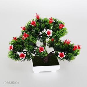 New design decorative simulation bonsai plastic bonsai