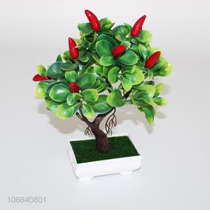 Low price simulation bonsai plastic plant