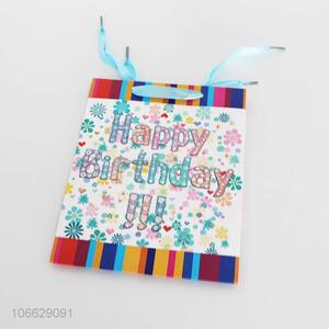 Professional supply custom printing reusable gift bag