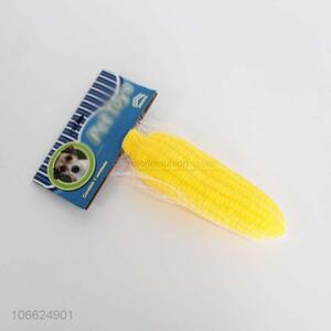 New design pet supplies corn shaped dog chew toy