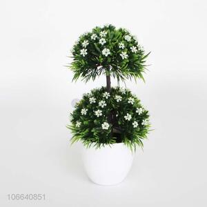 Hot Selling Artificial Flower Plastic Simulation Bonsai